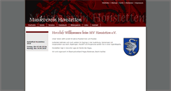 Desktop Screenshot of mv-honstetten.de